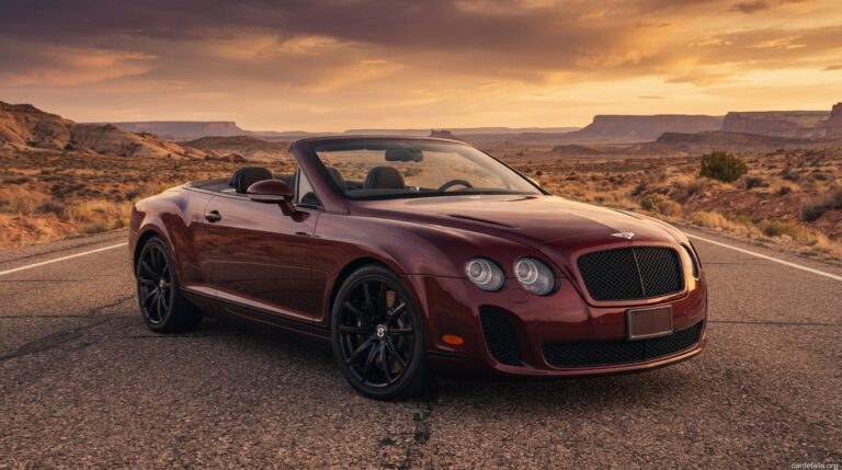 Bentley 2011 Continental Supersports Convertible