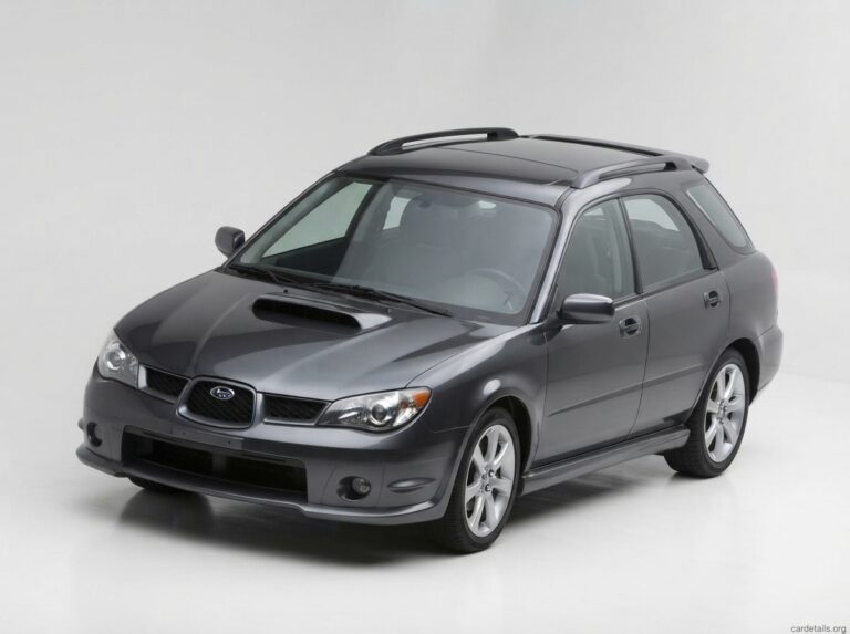 Subaru 2007 Impreza Wagon/Outback SPT AWD