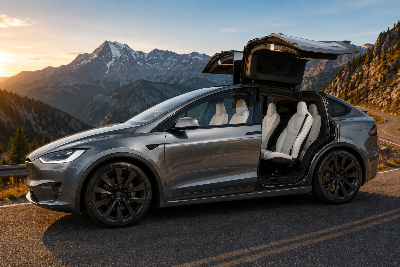 2022 Tesla Model X Plaid (20 inch wheels)