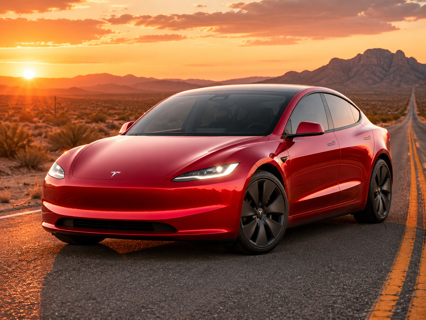 2025 Tesla Model 3 Long Range RWD-I (19in wheels)