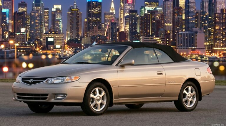 Toyota 2000 Camry Solara Convertible