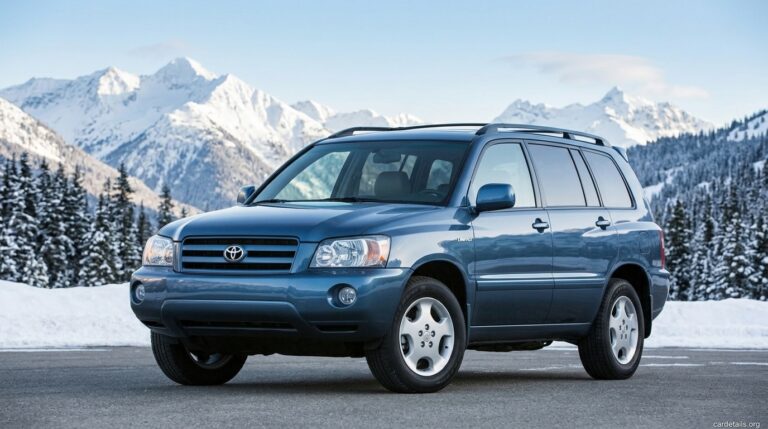 Toyota 2001 Highlander 2WD