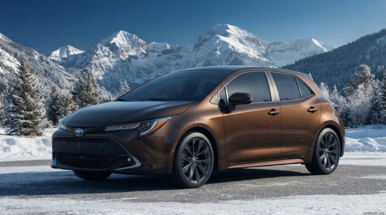 Toyota 2025 Corolla Hatchback